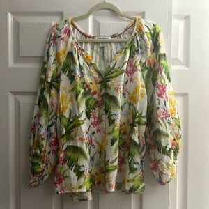 Tommy Bahamas Blouse SZ L